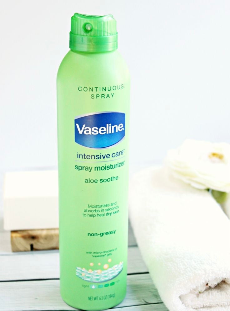 Vaseline Spray Moisturiser Aloe Soothe 184g