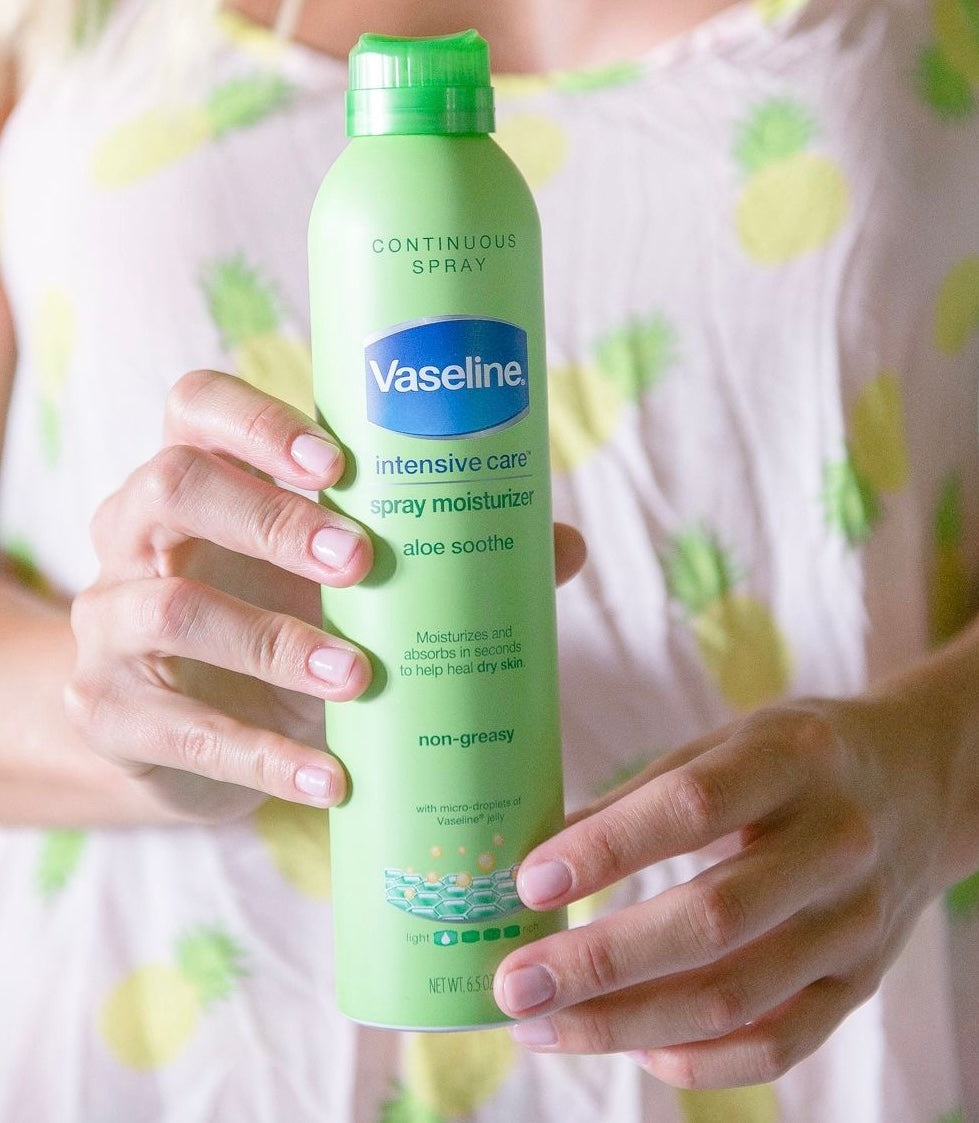 Vaseline Spray Moisturiser Aloe Soothe 184g