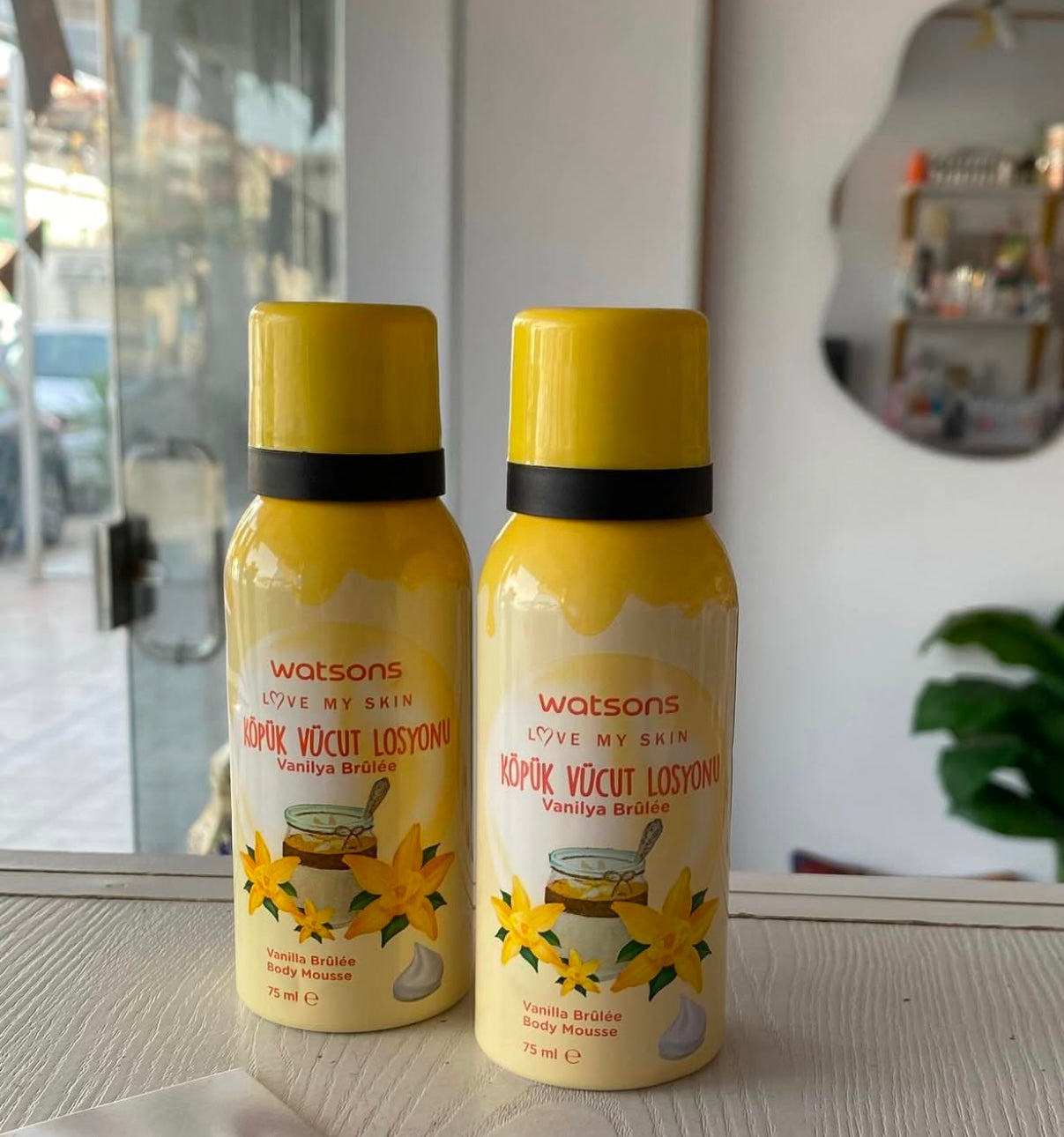 Watsons Love My Skin Body Mousse Vanilla Brûlée 75 ml