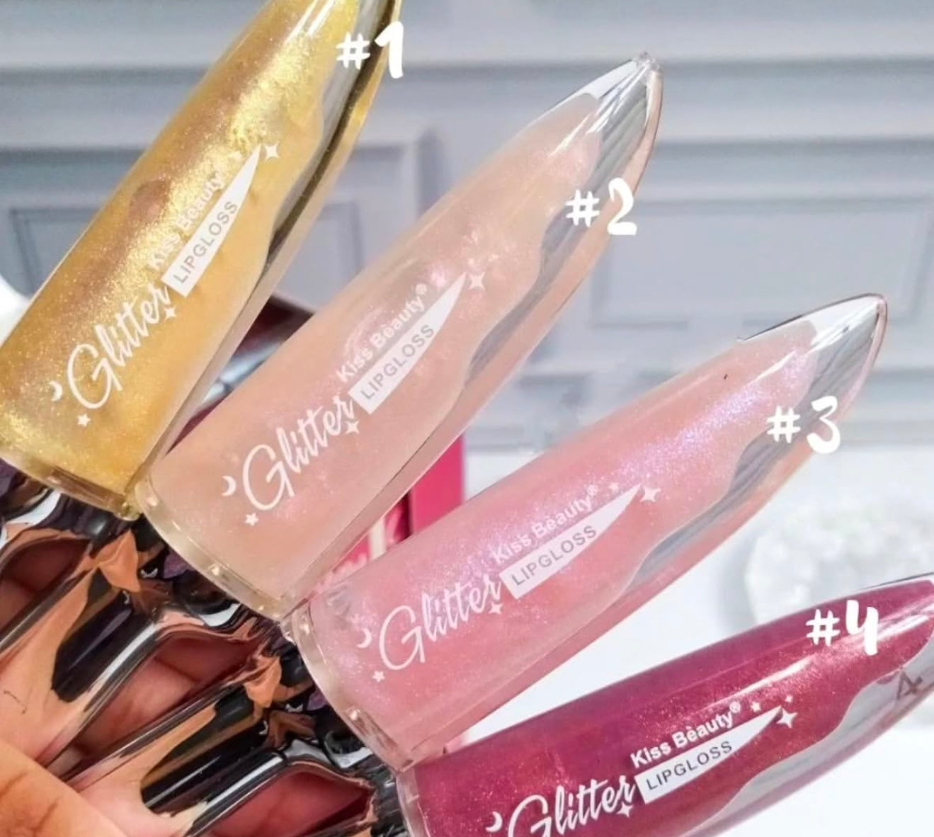 Kiss Beauty Glitter Lipgloss