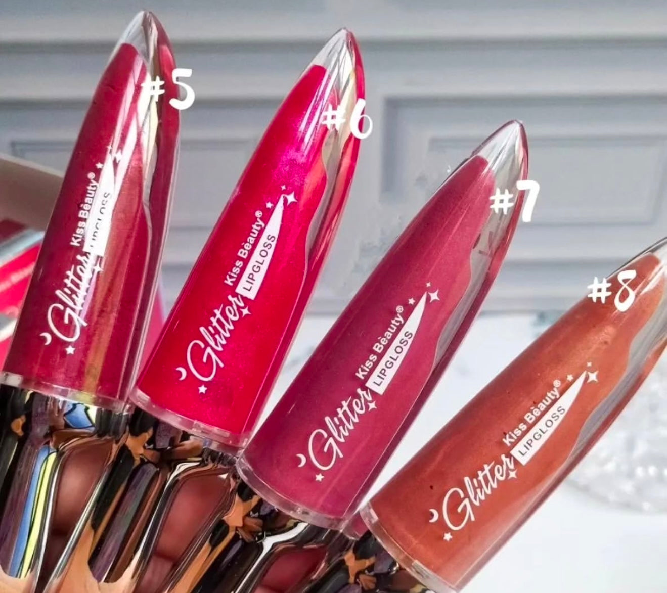 Kiss Beauty Glitter Lipgloss