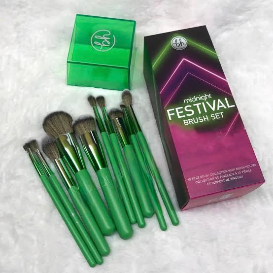 BH Midnight Festival Brush Set 10pcs