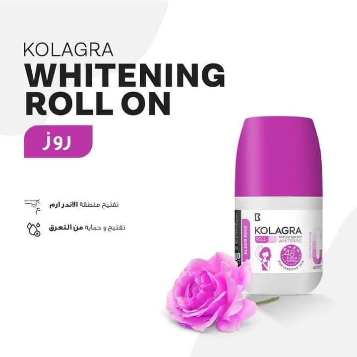 Kolagra Deodorant Roll on (Elder Rose)