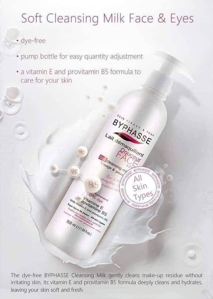 Byphasse Milky Cleanser 500 ml
