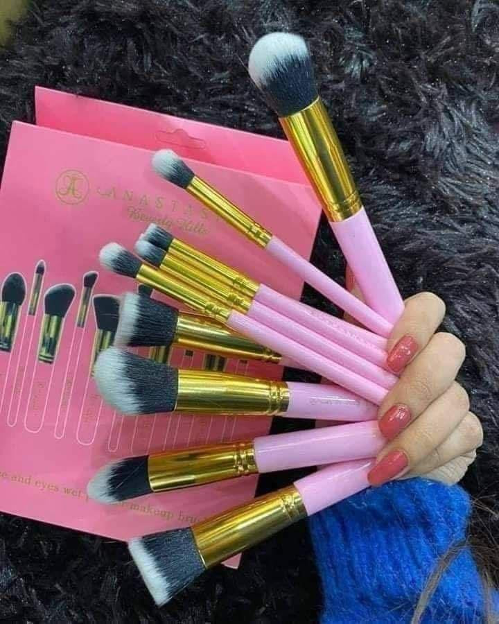 Anastasia Brushes Set 10pcs