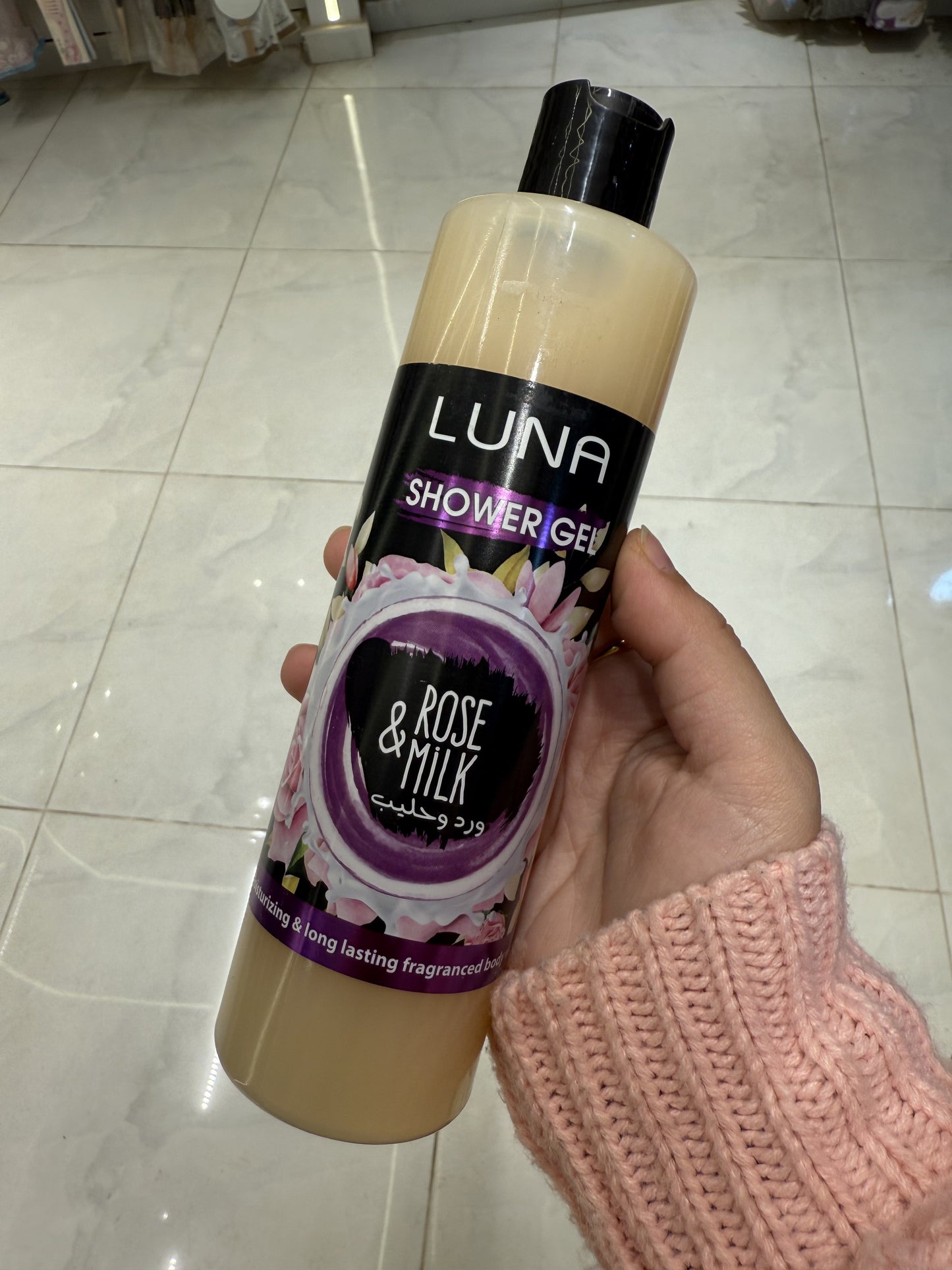 Luna Rose & Milk Shower Gel 500 ml