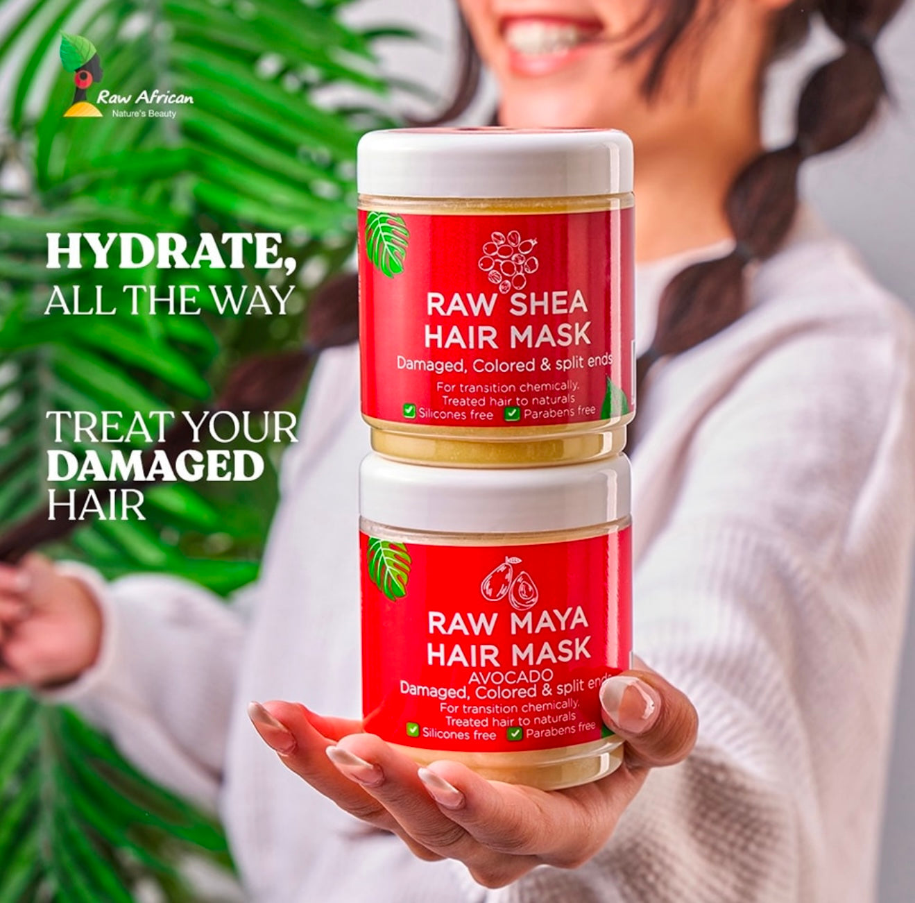 Raw African Raw Maya Hair Mask 250g