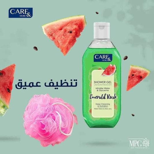 Care & More Watermelon & Aloe vera Shower Gel 550 ml