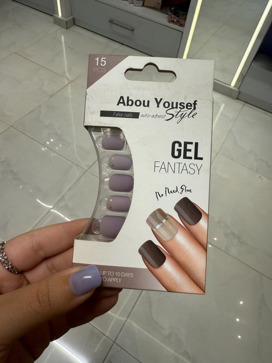 Abou Yousef Fake Nails 15pcs